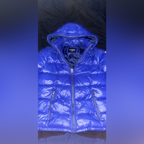 blue guess jacket brand new - Picture 2 of 3